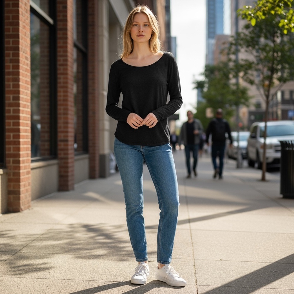 Banana Republic Black Metallic Top